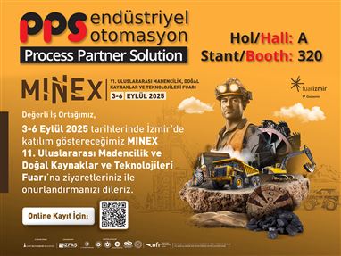3-6 Eylül 2025 tarihleri arasında MINEX 2025 Madencilik, Doğal Kaynaklar ve Teknolojileri Fuarı